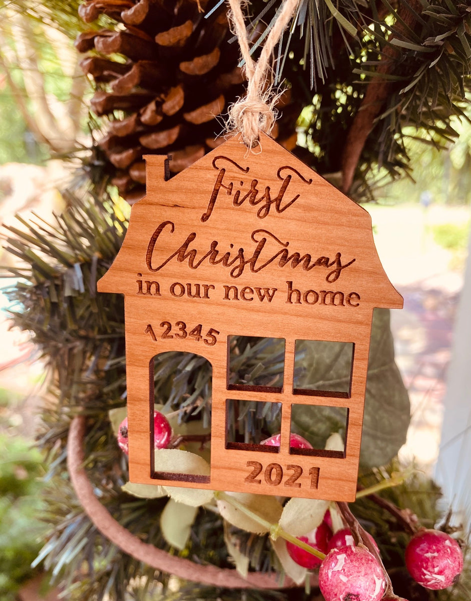 First Christmas in Our New Home Ornament 2023 (or any year) from